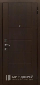Наружная дверь с МДФ на дачу №4 внешняя - фото